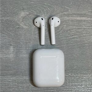 Apple Wireless Earbuds with Charging Case - White